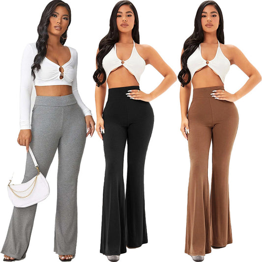 Bell Bottom Yoga Wide Palazzo Pants