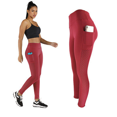 Mesh Pocket Yoga Pants