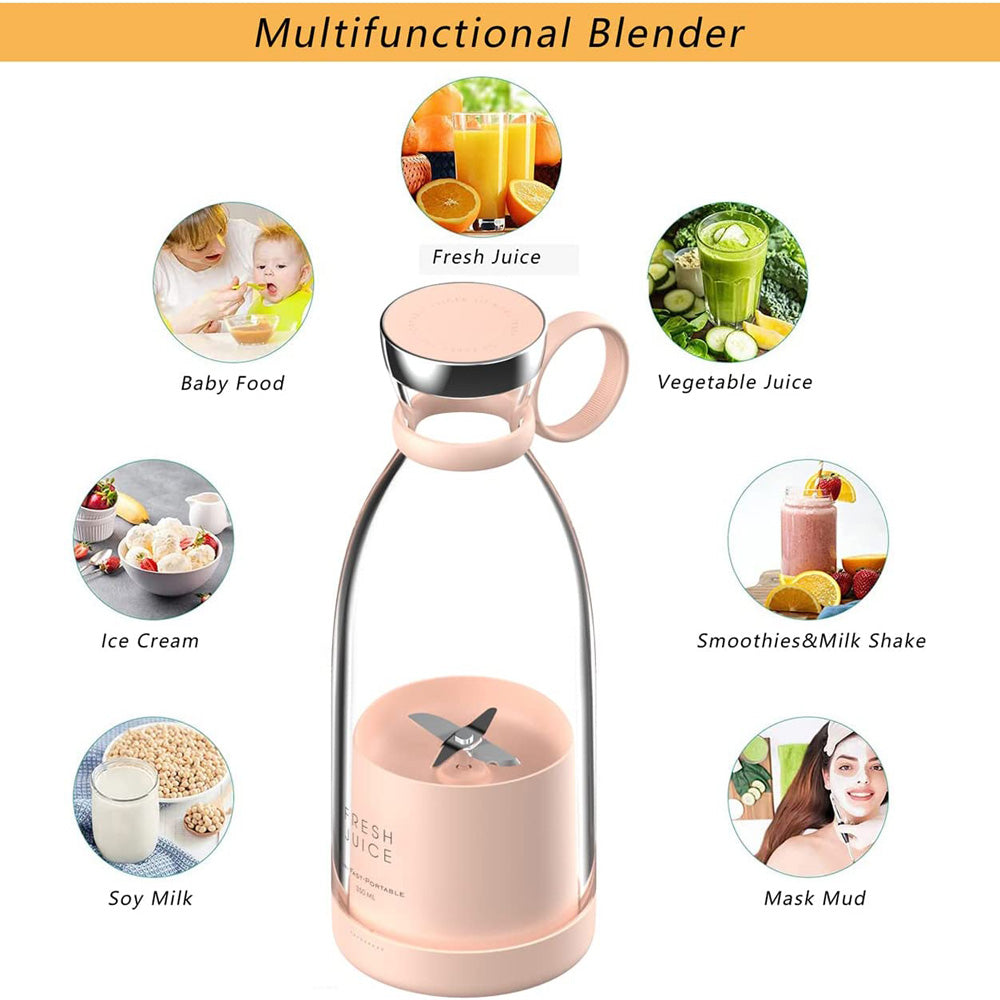 Portable Fruit Blender Mini 380ml